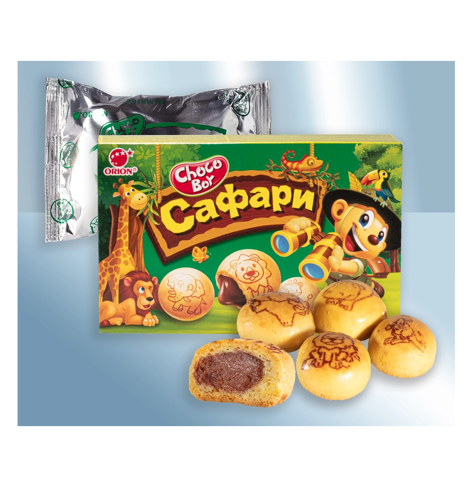 Печенье "Choco Boy Safari", с шоколадом