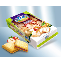 Galletas de mantequilla con relleno de manzana