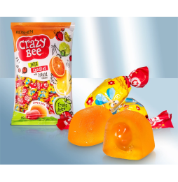 Конфеты желейные "Crazy Bee Frutty"