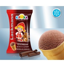 Helado de chocolate, en vaso gofre "Helado de chocolate" 130ml