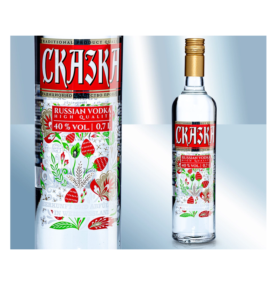 Vodka especial 'Skazka' VIP 40%, 700 ml