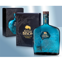 Vodka "Royal Bison blue" 40%, 700ml.