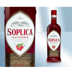 "Soplica" Licor de frambuesa 28%, 500ml