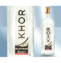 Vodka "Khortytsia Platinum", 40%, 1000ml