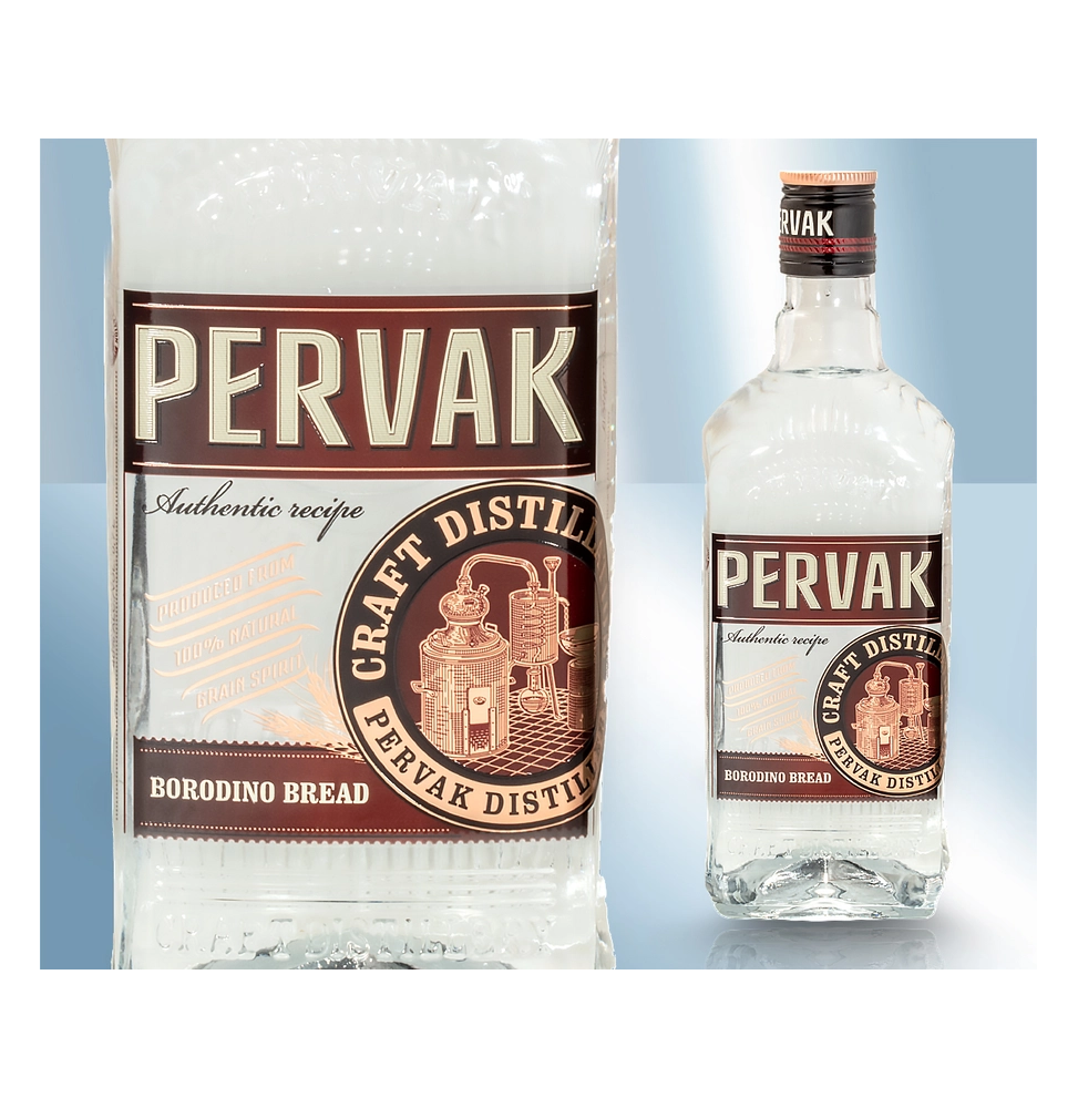 Vodka especial de pan Borodinsky, 40%, 700ml