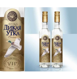 Vodka especial "Pato salvaje VIP", 40%, 500ml