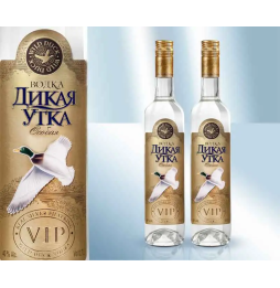 Vodka especial "Pato salvaje VIP", 40%, 700ml