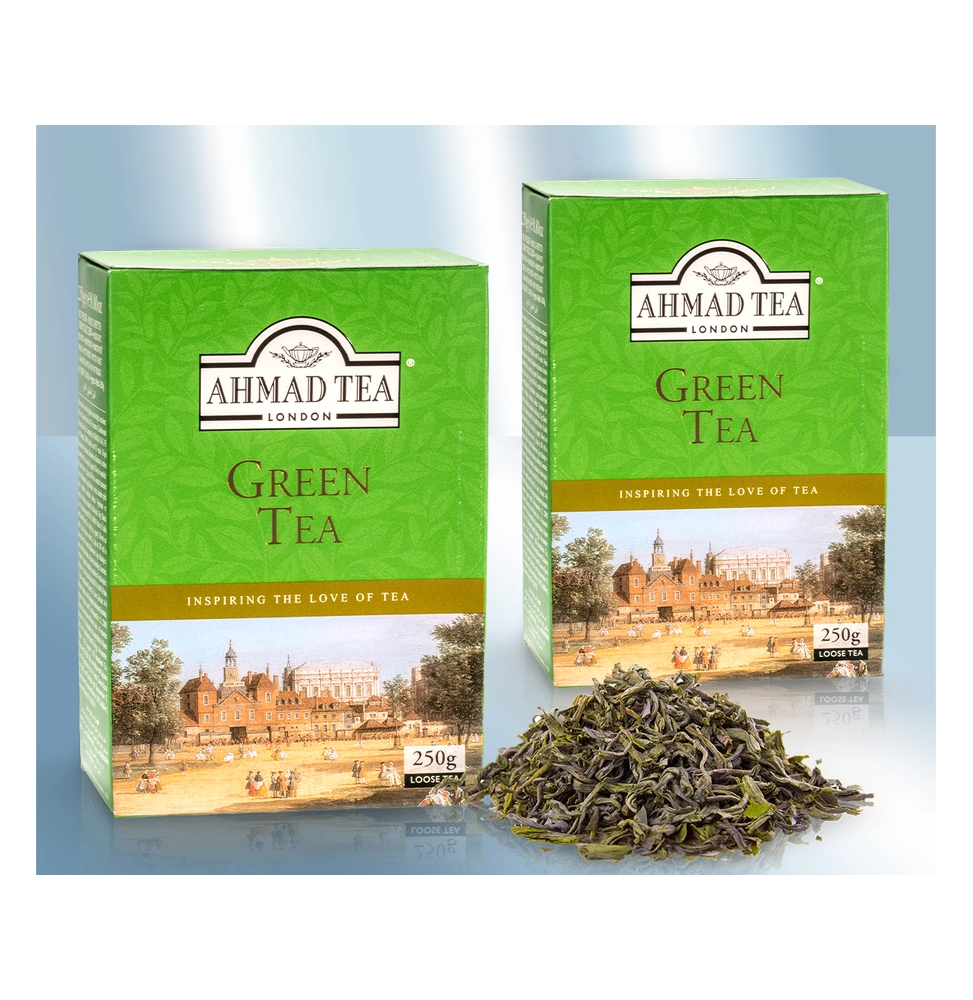 Té verde, a granel