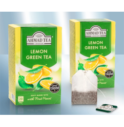 Té verde con sabor a limón