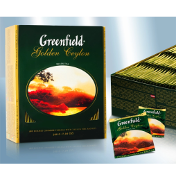 Greenfield Golden Ceylon té negro en bolsitas (100x2g)