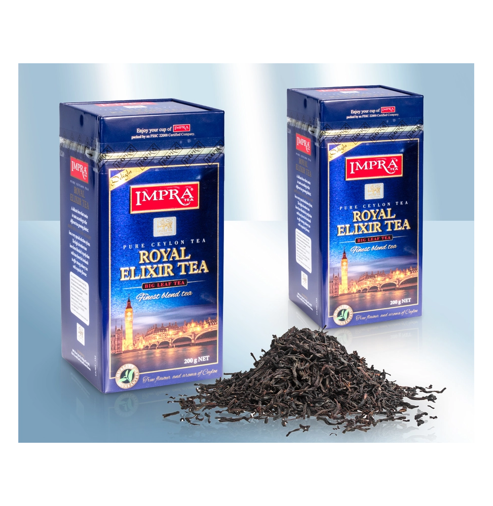 Té negro de hojas grandes "Elixir Real"