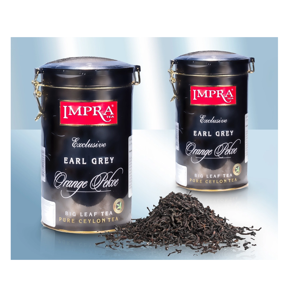 Té negro de hojas grandes "Earl Grey"