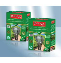 Impra "Green" té negro de hojas pequeñas