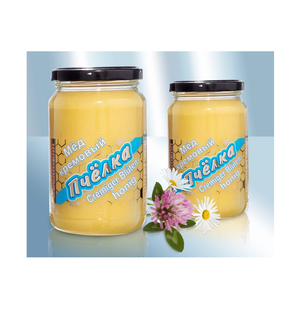 Miel floral batida (de los Cárpatos)