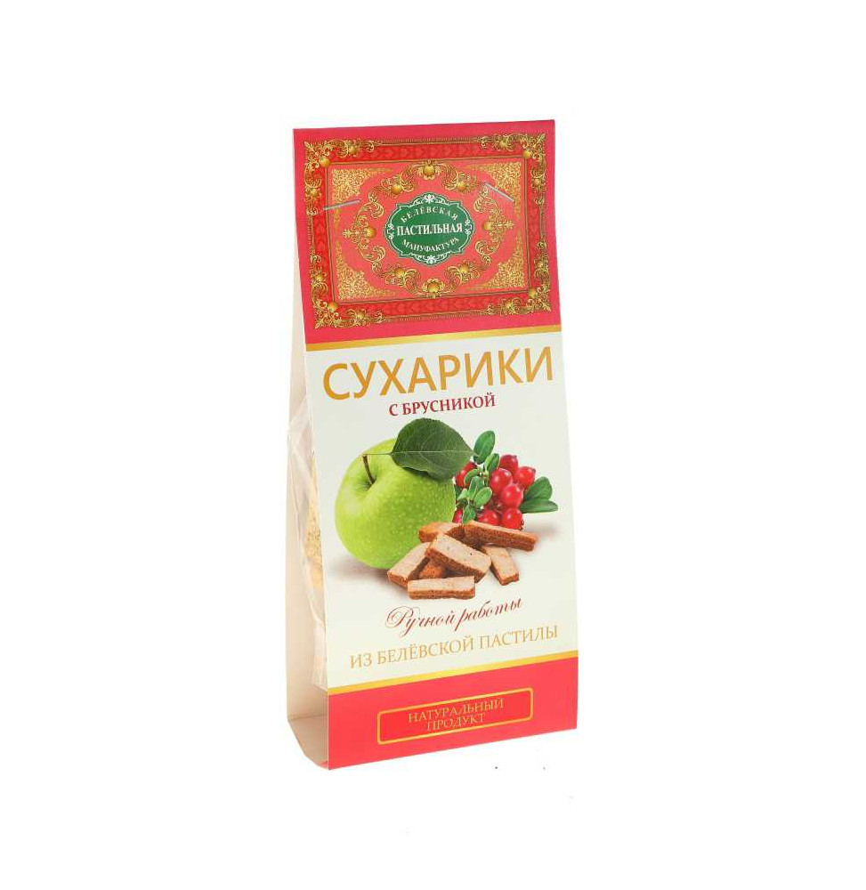 Tostaditas de pastila de Bélev con lingonberry, 55 g