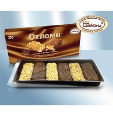 Caramelo gofre "Otlomi", surtido