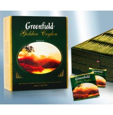 Greenfield "Golden Ceylon", bolsitas de té negro (100x1,5g)