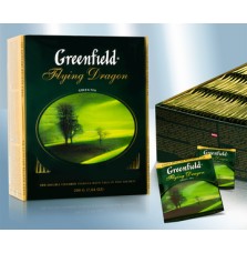 Greenfield "Flying Dragon", bolsitas de té verde (100x2g)