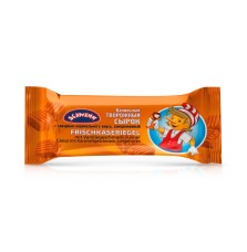 Quesito sabor vainilla, glaseado de caramelo, congelado