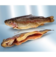 Trucha salmón,  ahumada en frío- 18€/Kg