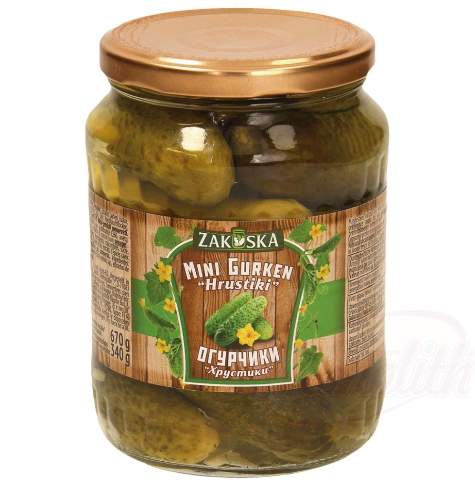 Pepenillos "Hrustiki" ZAKUSKA 720ML
